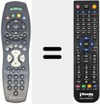 Ersatzfernbedienung f&uuml;r REMCON715